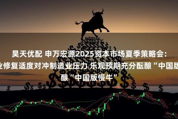 昊天优配 申万宏源2025资本市场夏季策略会： 服务业修复适度对冲制造业压力 乐观预期充分酝酿“中国版慢牛”