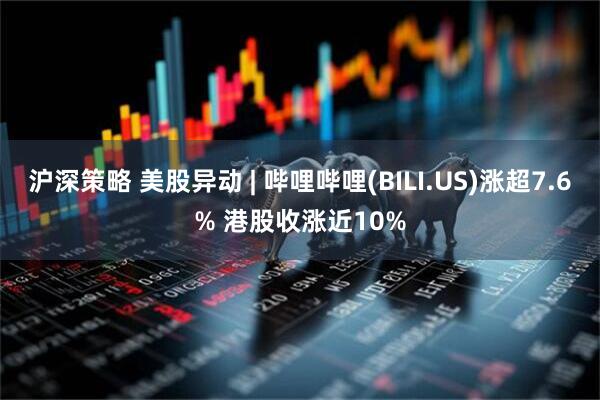 沪深策略 美股异动 | 哔哩哔哩(BILI.US)涨超7.6% 港股收涨近10%